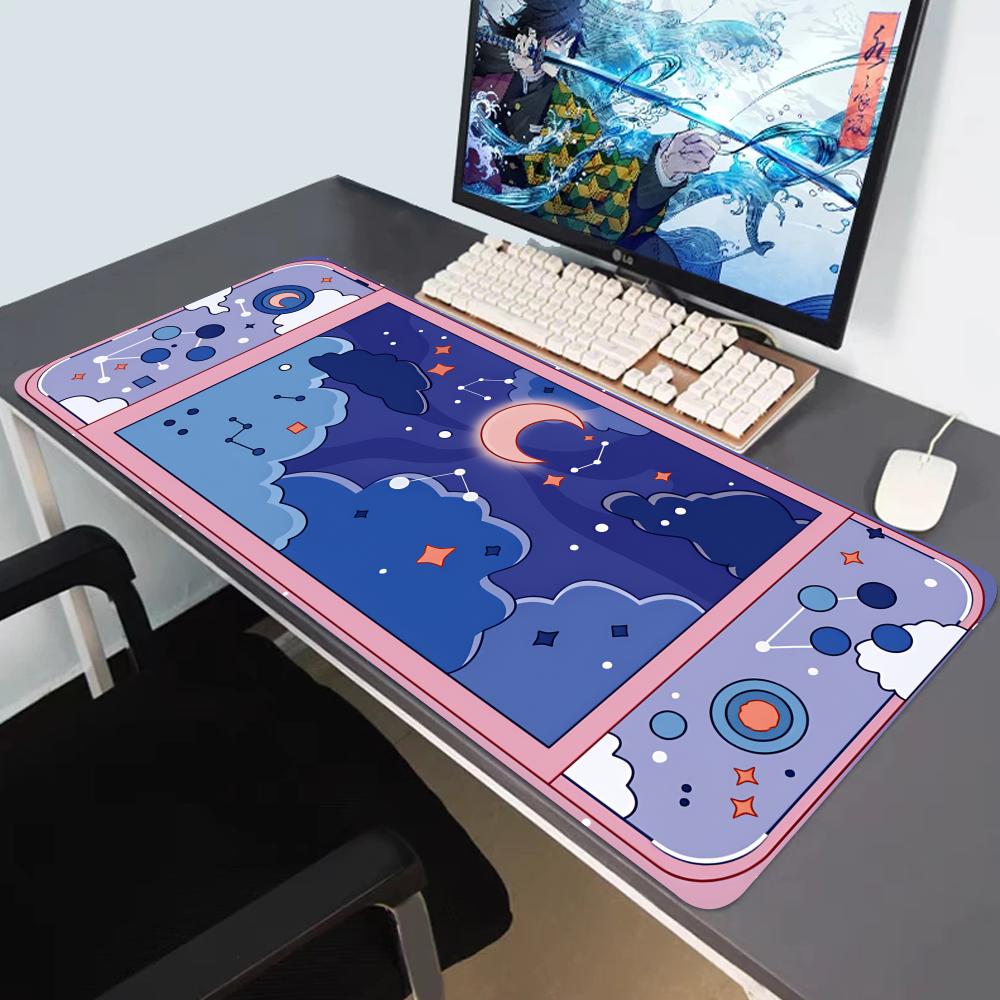 HYBXAXC Moon and Stars Large D - огляд і ціна Desk Setup Aesthetic