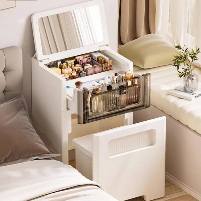 in 3 1 Vanity Dresser Desk wit - огляд і ціна Desk Setup In Small Bedroom