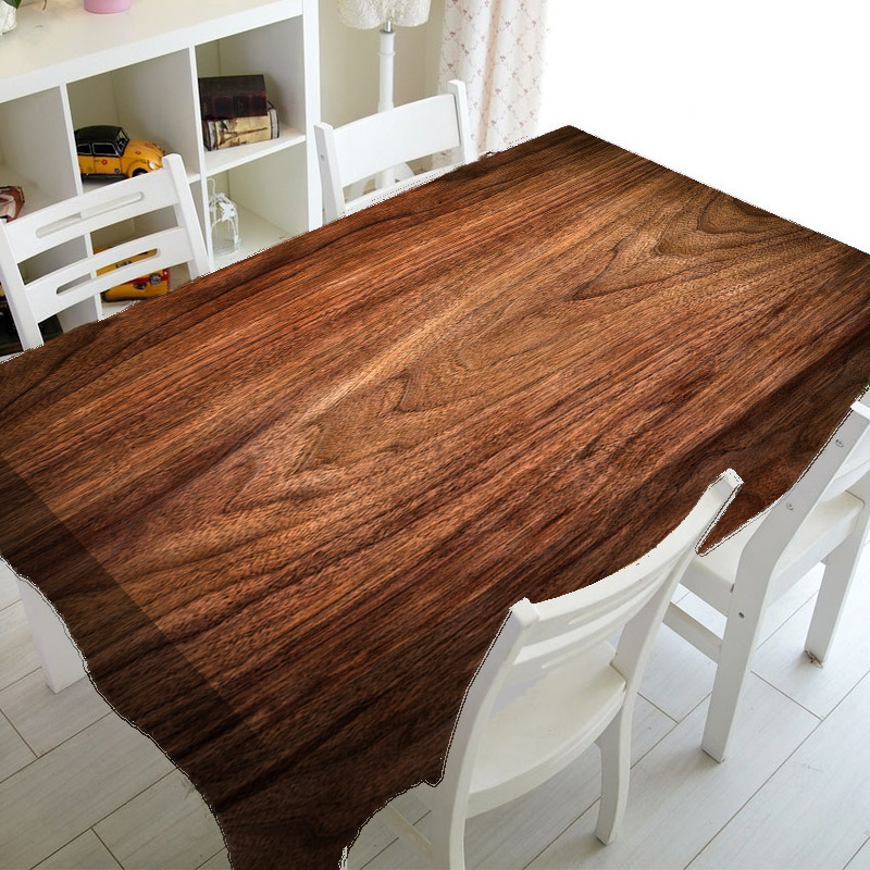 Elegant Dark Wood Grain Tablec - огляд і ціна Desk Setup Dark