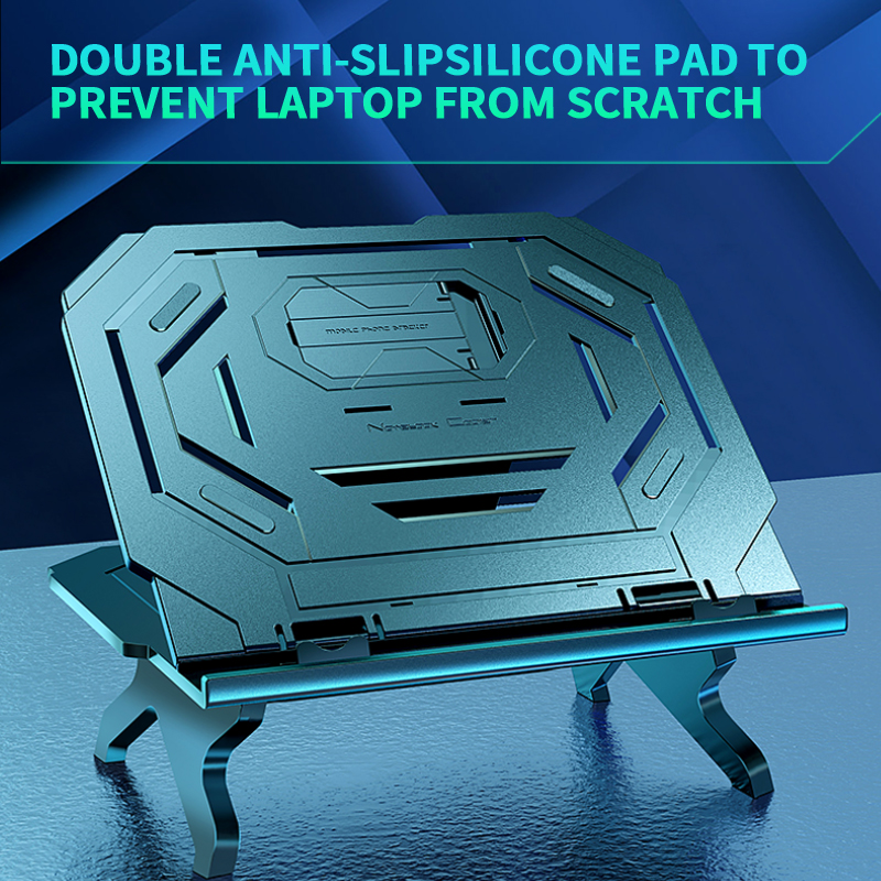 Coolcold laptop stand adjustab - огляд і ціна Desk Setup Pink