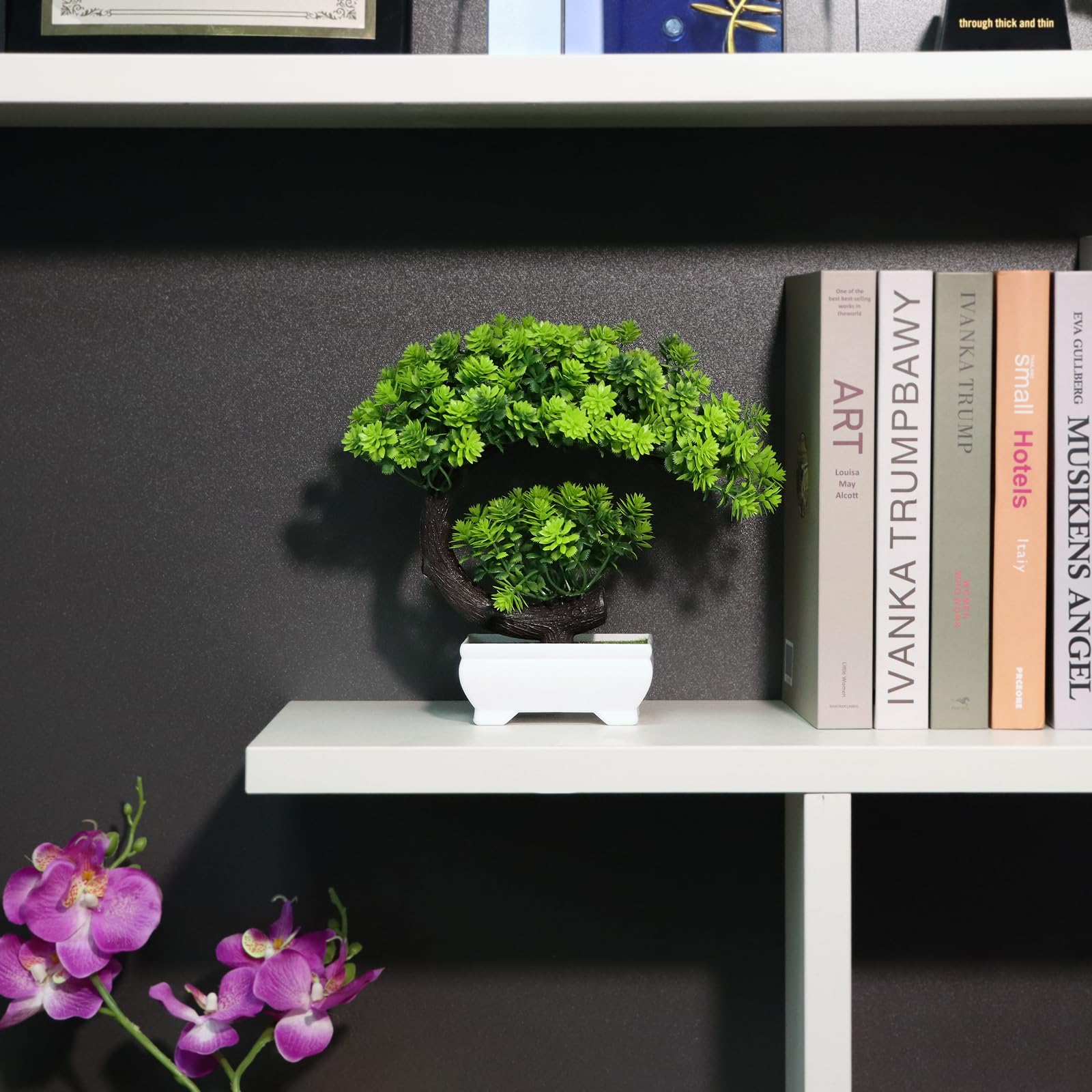 Uflower Small Artificial Plant - огляд і ціна Desk Setup Plant