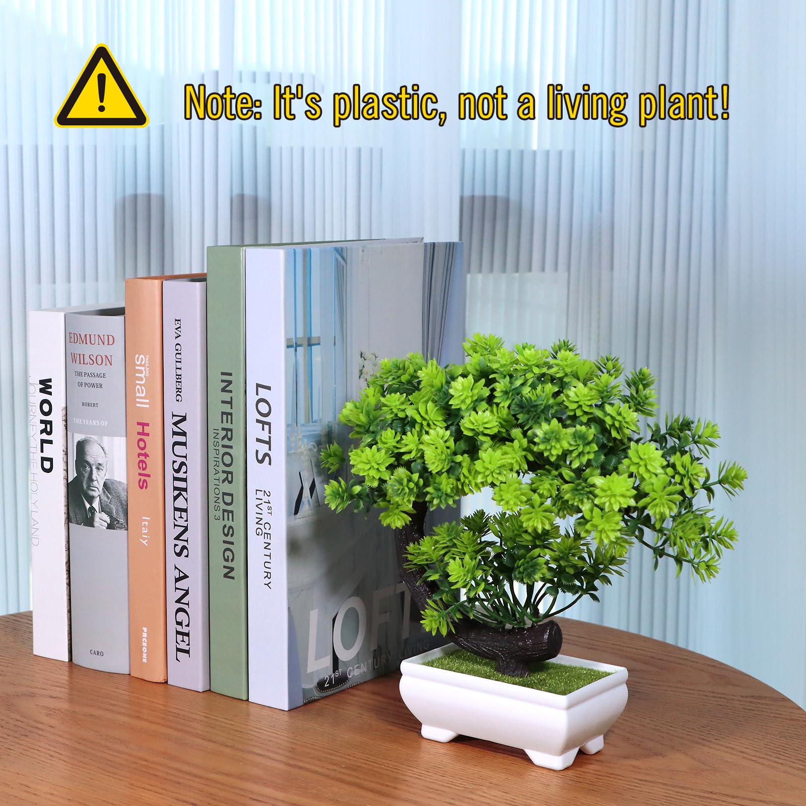 Uflower Small Artificial Plant - огляд і ціна Desk Setup Plant