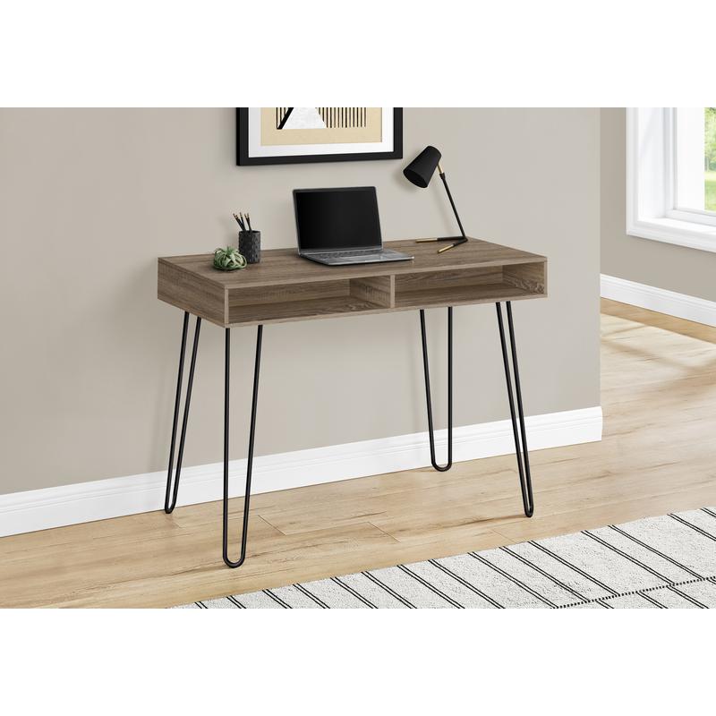 Contemporary Computer Desk for - огляд і ціна Desk Setup Brown