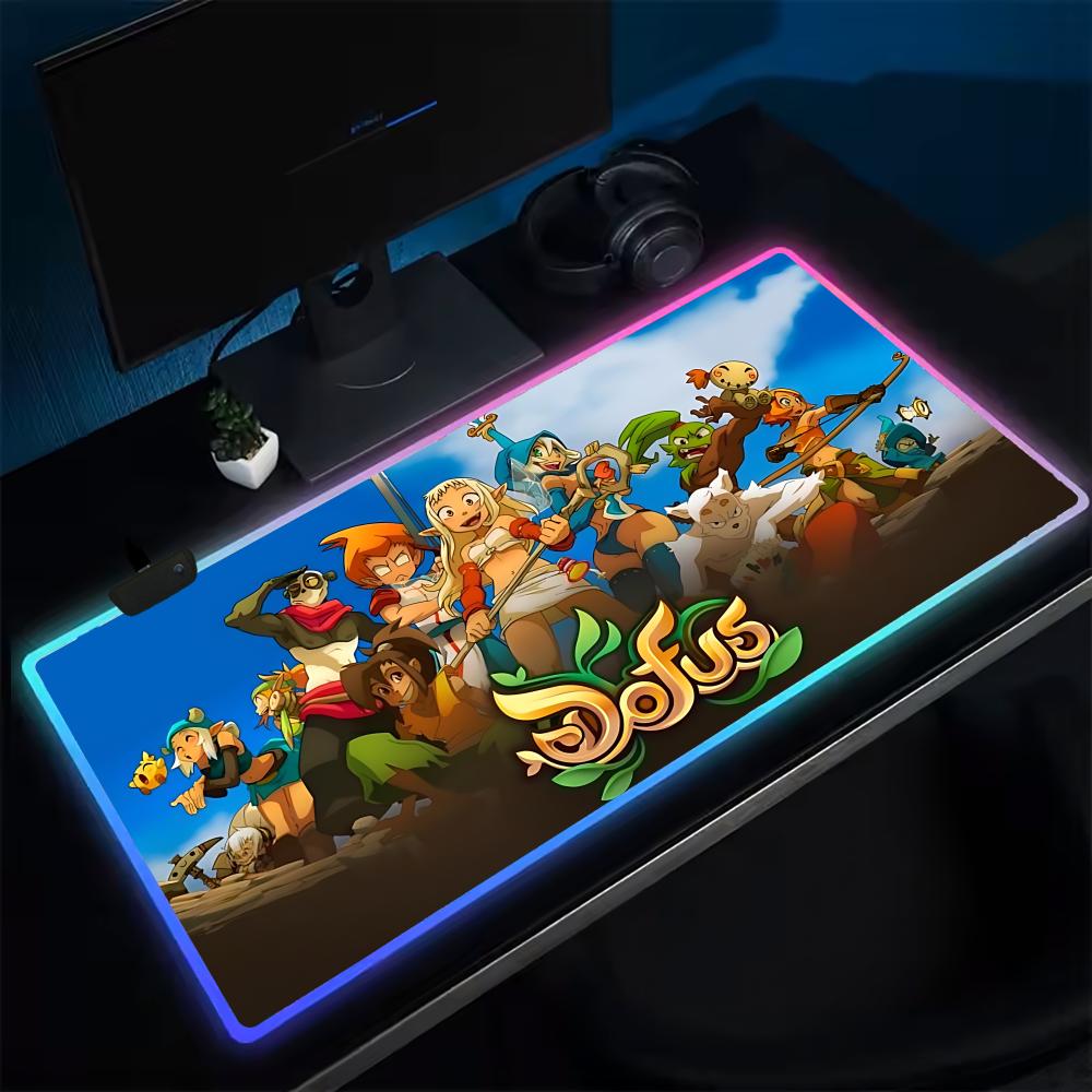 DOFUS Mouse Pad Anime Gaming M - огляд і ціна Desk Setup Rgb