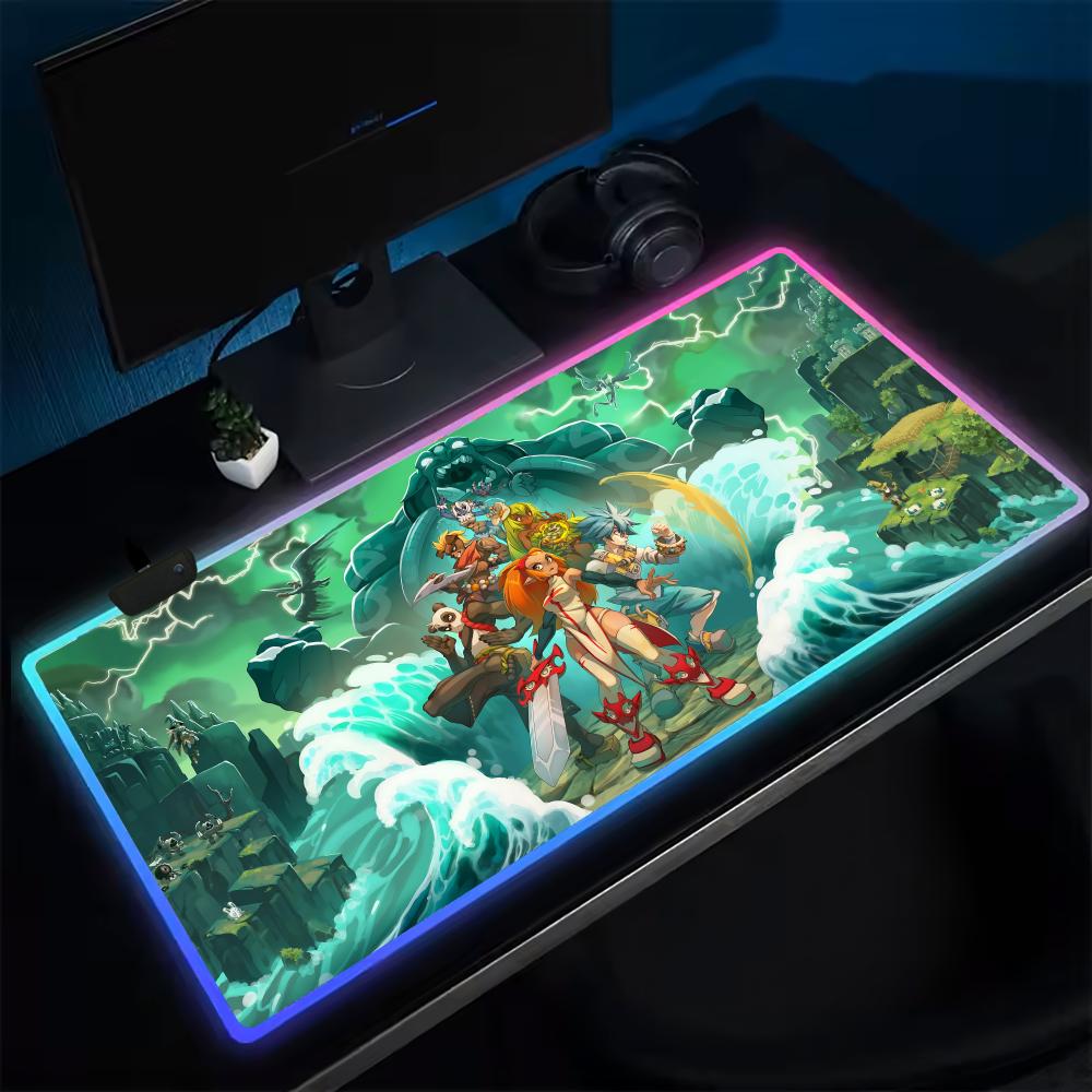 DOFUS Mouse Pad Anime Gaming M - огляд і ціна Desk Setup Rgb