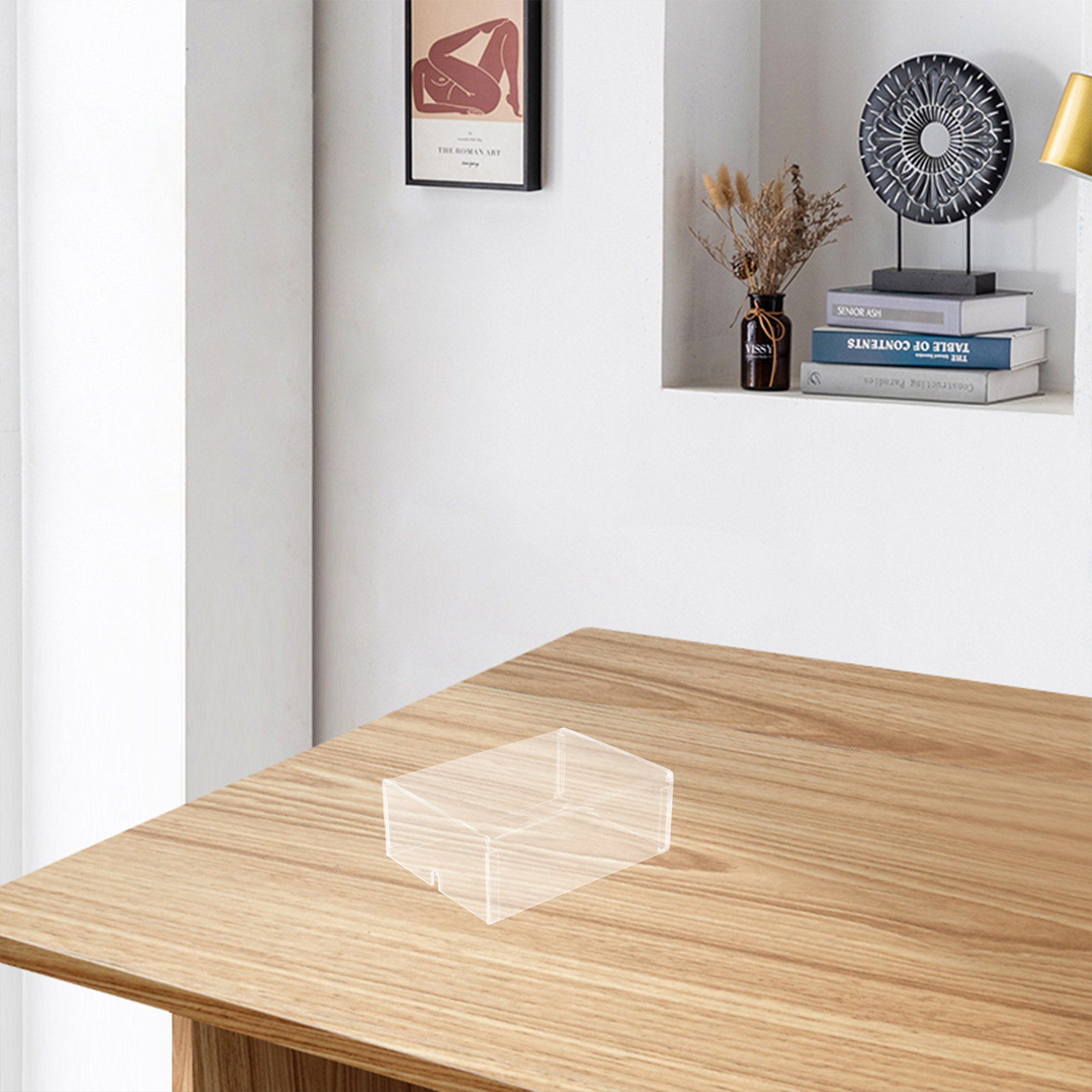 Acrylic Mouse Cover Clear Scra - огляд і ціна Gaming Setup Desk