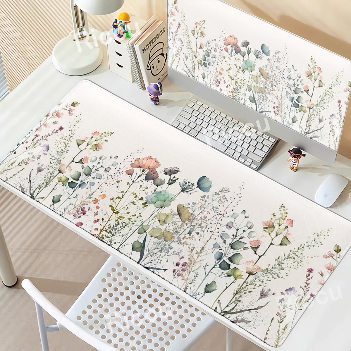 Bohemian-Style Floral Plants M - огляд і ціна Desk Setup Aesthetic