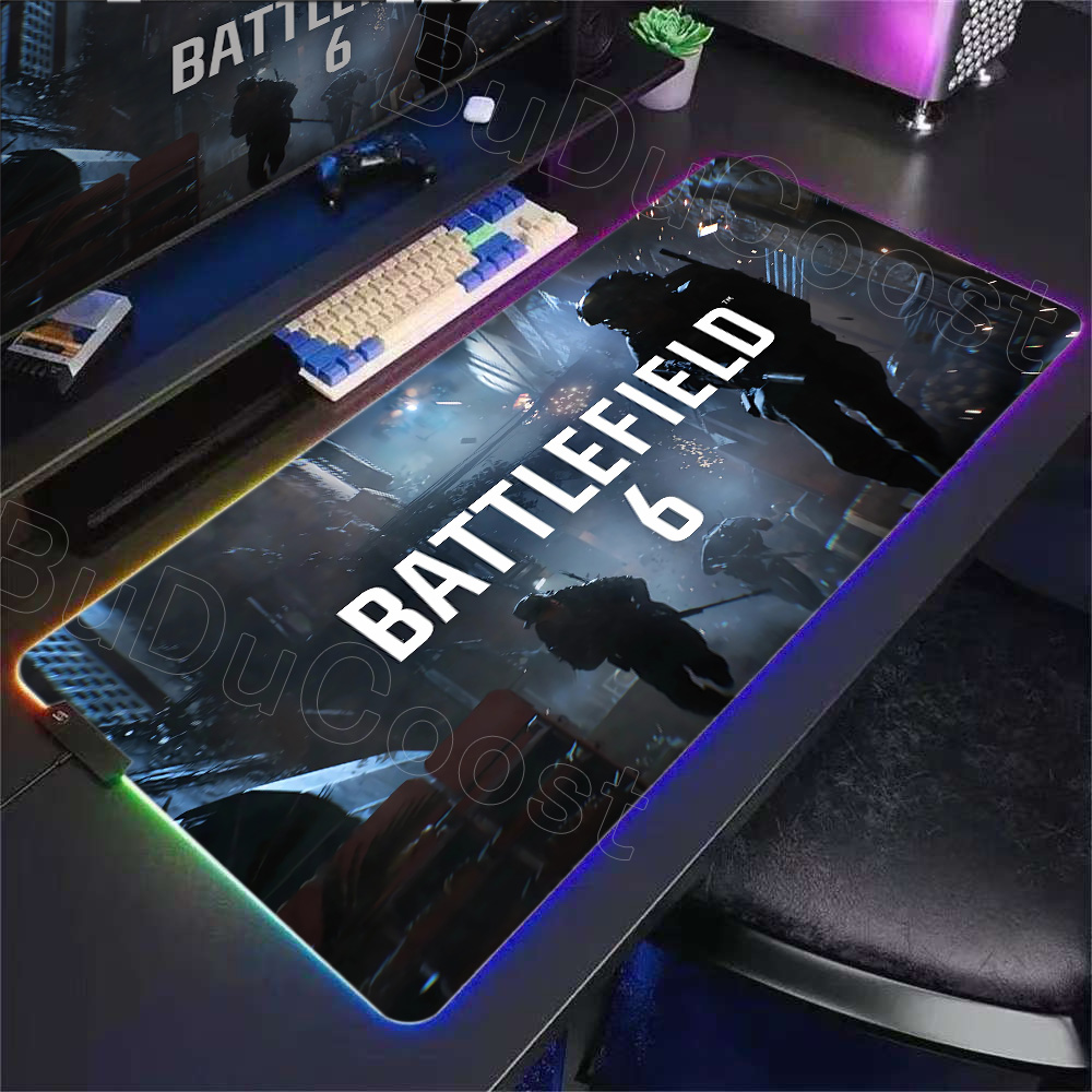 New Gamer RGB Desk Mat Backlig - огляд і ціна Desk Setup Rgb