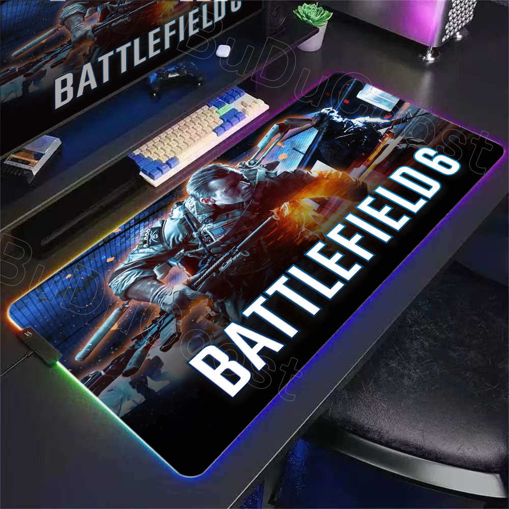 New Gamer RGB Desk Mat Backlig - огляд і ціна Desk Setup Rgb