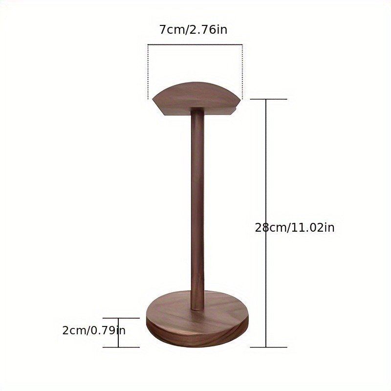 PGY Wooden Headphone Stand Erg - огляд і ціна Desk Setup Headphone Stand