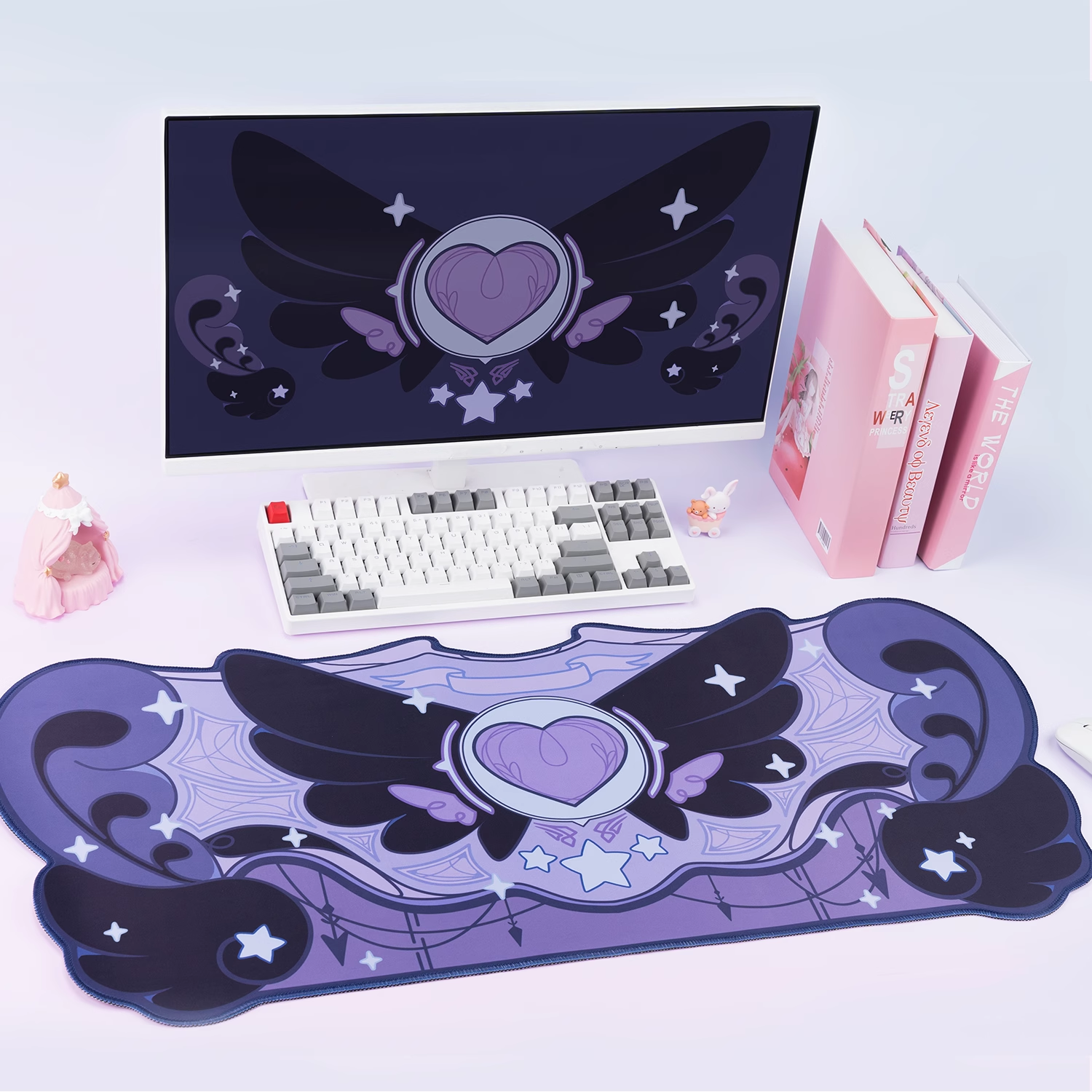 Extremely gaming mouse pad lap - огляд і ціна Desk Setup Dark
