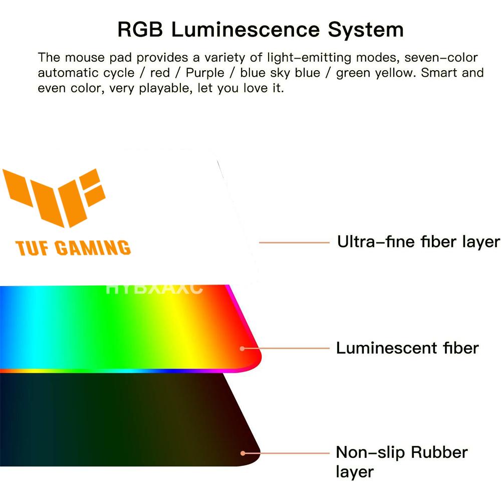 RGB HD TUF Gaming Mouse Pad XX - огляд і ціна Desk Setup Rgb