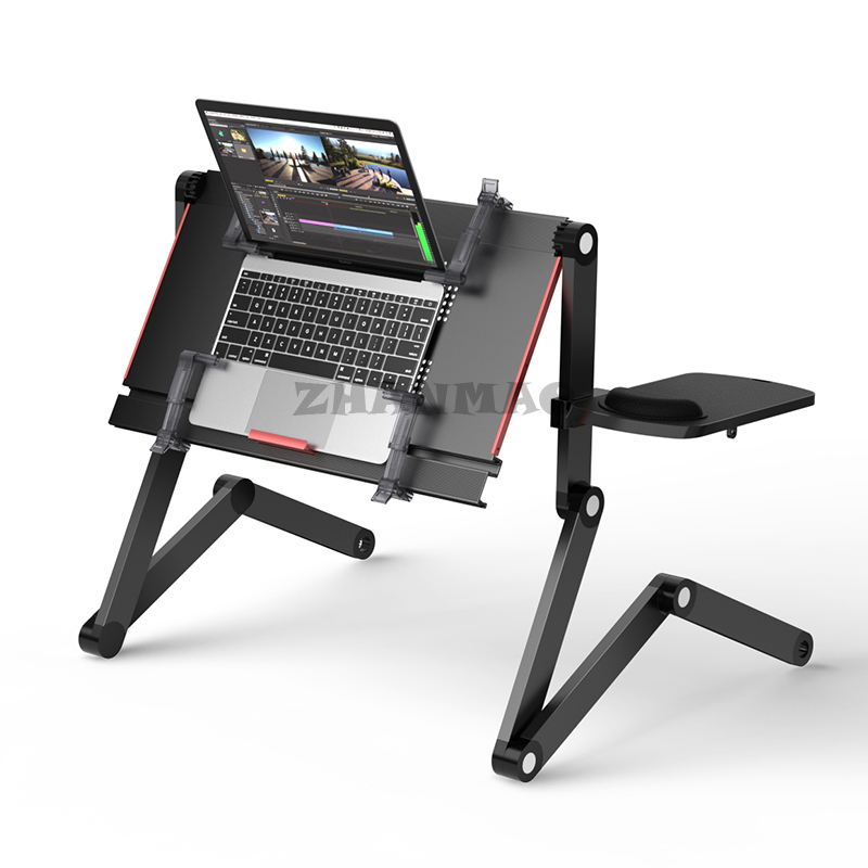Lying Flat on The Bed, Laptop  - огляд і ціна Gaming Setup Desk