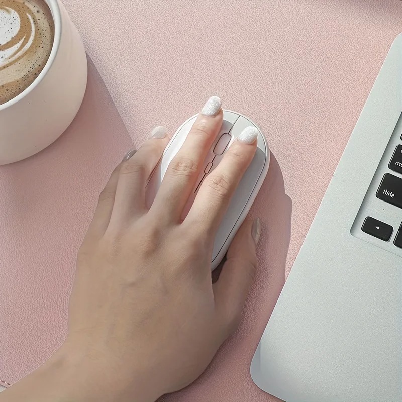 Pink Solid Color Leather Desk  - огляд і ціна Desk Setup Pink