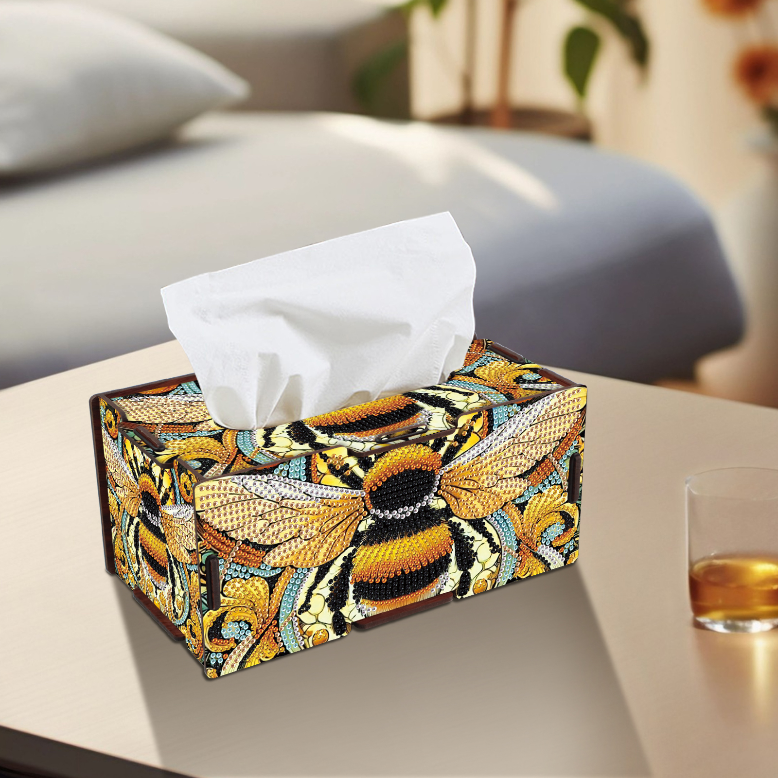 Diamond Art Painting Tissue Bo - огляд і ціна Desk Setup Modern