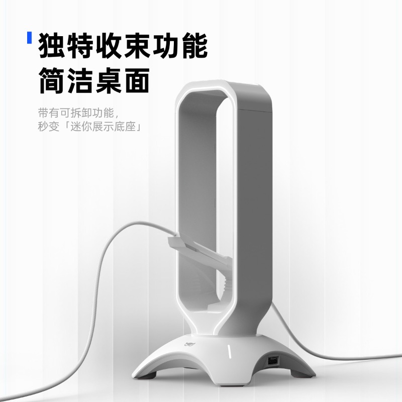 Waizowl RGB Headphone Stand Ga - огляд і ціна Desk Setup Headphone Stand